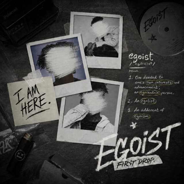 Cover art for the EP EGOiST by frizzyondabeat